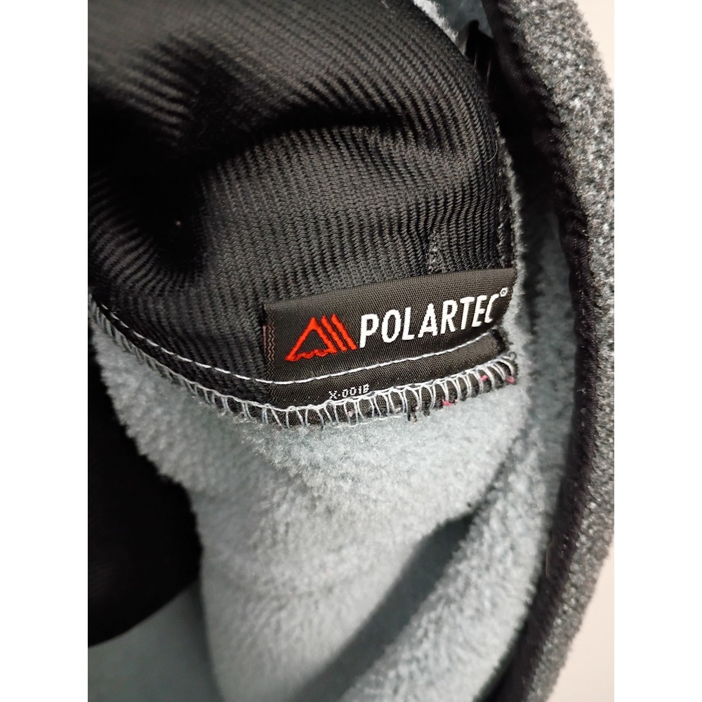 REI Polartec Fleece Vest Womens XL Gray Full Zip Sweater Knit Outdoor 711-612 - Picture 4 of 6